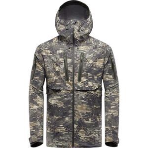 CANIS Men's Nunavut Waterproof Rain Jacket Alpha Camo XXL